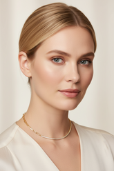 Custom order Natural Diamond 14K adjustable 16”- 18 Necklace