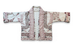 Quilt Jacket “ rose trellis" OSFM