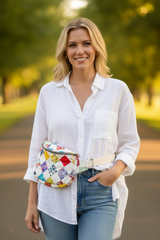 Vintage quilt Crossbody bag- sunny victory (Copy)