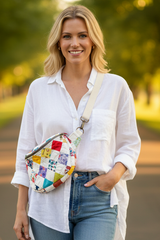 Vintage quilt Crossbody bag- sunny victory (Copy)