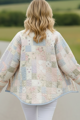Quilt Jacket “ lilac & lace" OSFM