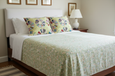 Pillows vintage quilt 18 x 24 set of 2