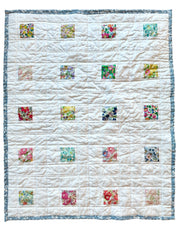 Newborn baby quilt "liberty baby”