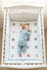 Newborn baby quilt "liberty baby”