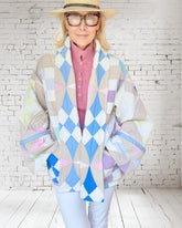 Quilt jacket "spring fling"
