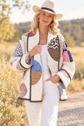 Quilt Jacket “ penny candy”