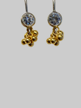 Bubbly sparkle CZ drop Earrings