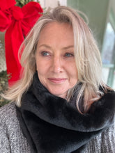 Mink Fur collar scarf (faux)