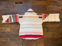 Quilt Jacket “ log cabin grande” OSFM - 3X and/or tall.