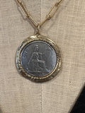 XL Coin necklace