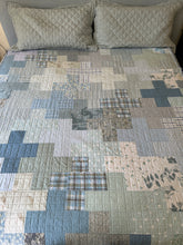 Quilt Positivity , pale greens