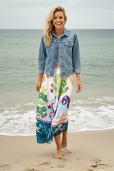 Painted magical skirt s-m