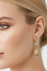 Diamond drop earrings!