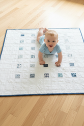 Baby Quilt ,baby boy liberty