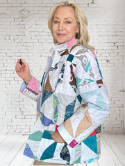 Posh Penelope" Quilt Market Jacket M (6-10)