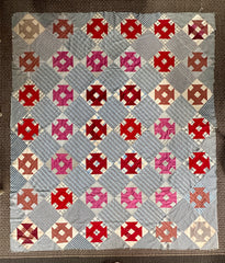 Quilt Reds criss-cross,  churn and dash