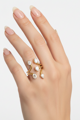 Stellar 5 diamond ring