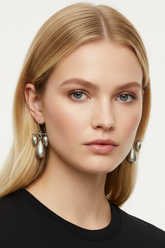 Black Diamond marina earrings