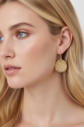 18k ,diamond 'shield of faith'
