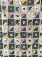 Bubble quilt improv yellowbird