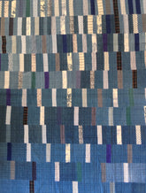 Quilt Falling Rain Blues and Blues custom - abigailheche