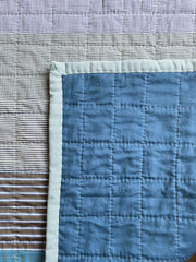 Quilt twin set peacock blues