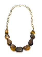 Cognac quartz necklace - abigailheche