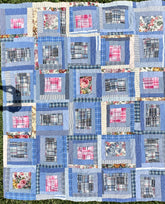 Quilt for Laura, Around madras Block