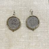 Coin earrings - abigailheche