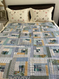 Quilt madras and cornfields SOLD