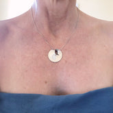 Eternity disc pendant - abigailheche