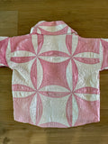 Quilt coat jacket vintage "pretty in pink"
