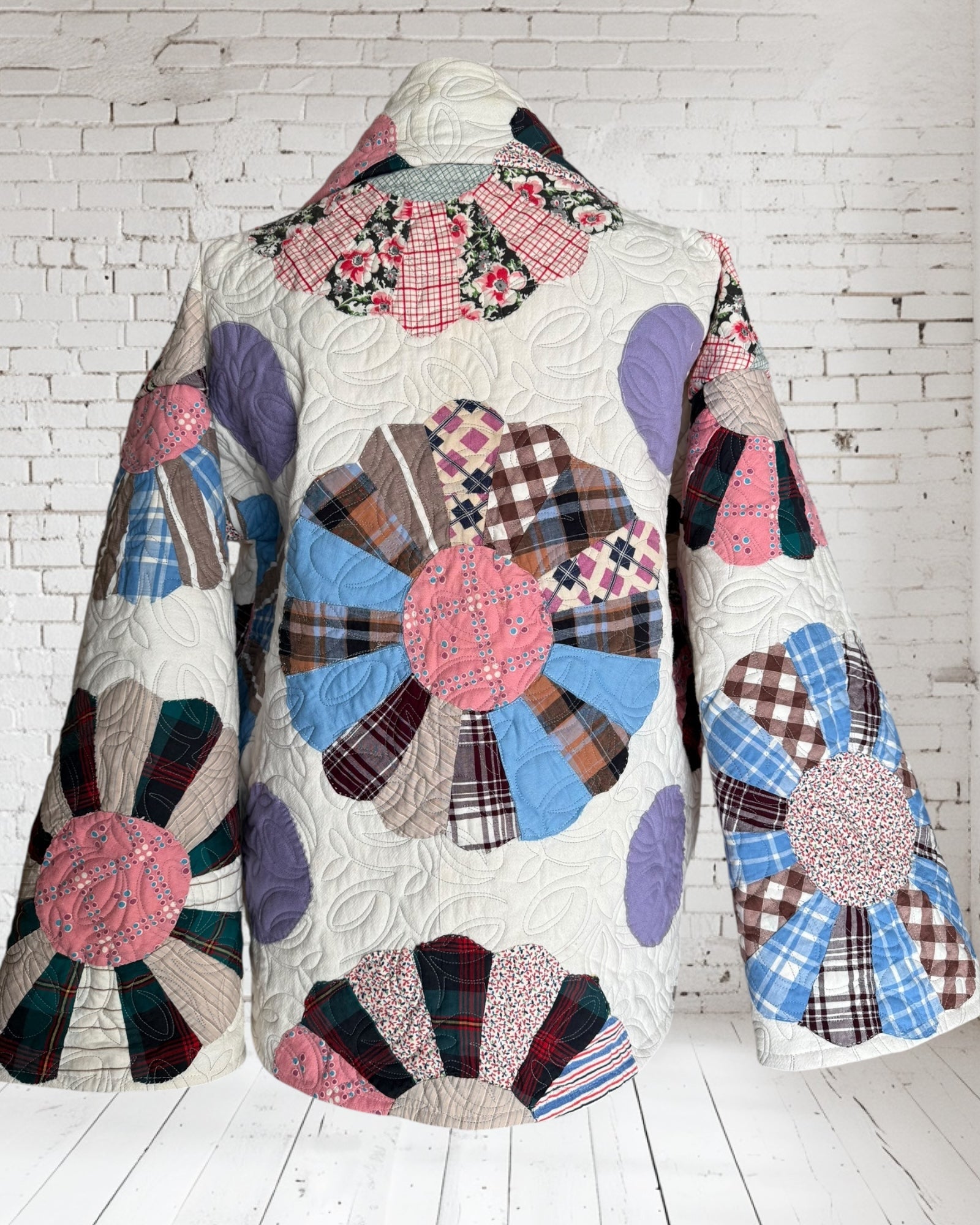 Quilt jacket “lavender fields“