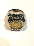 Roman coin ring