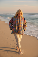 Quilt jacket “coat of many colors”