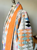 Quilt coat jacket "Diamond daze"