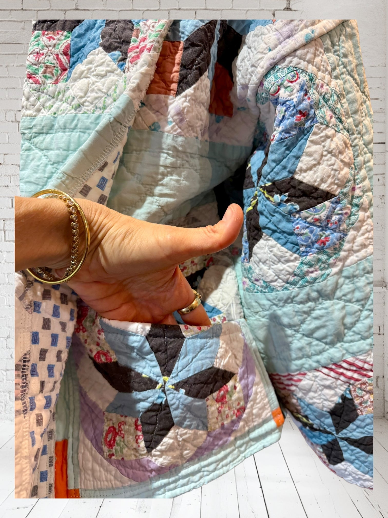 Quilt jacket “starlight”