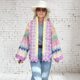 Quilt coat jacket "calico crush"