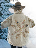 Quilt coat jacket " star of Bethlehem"