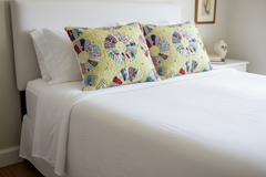 Pillows vintage quilt 18 x 24 set of 2