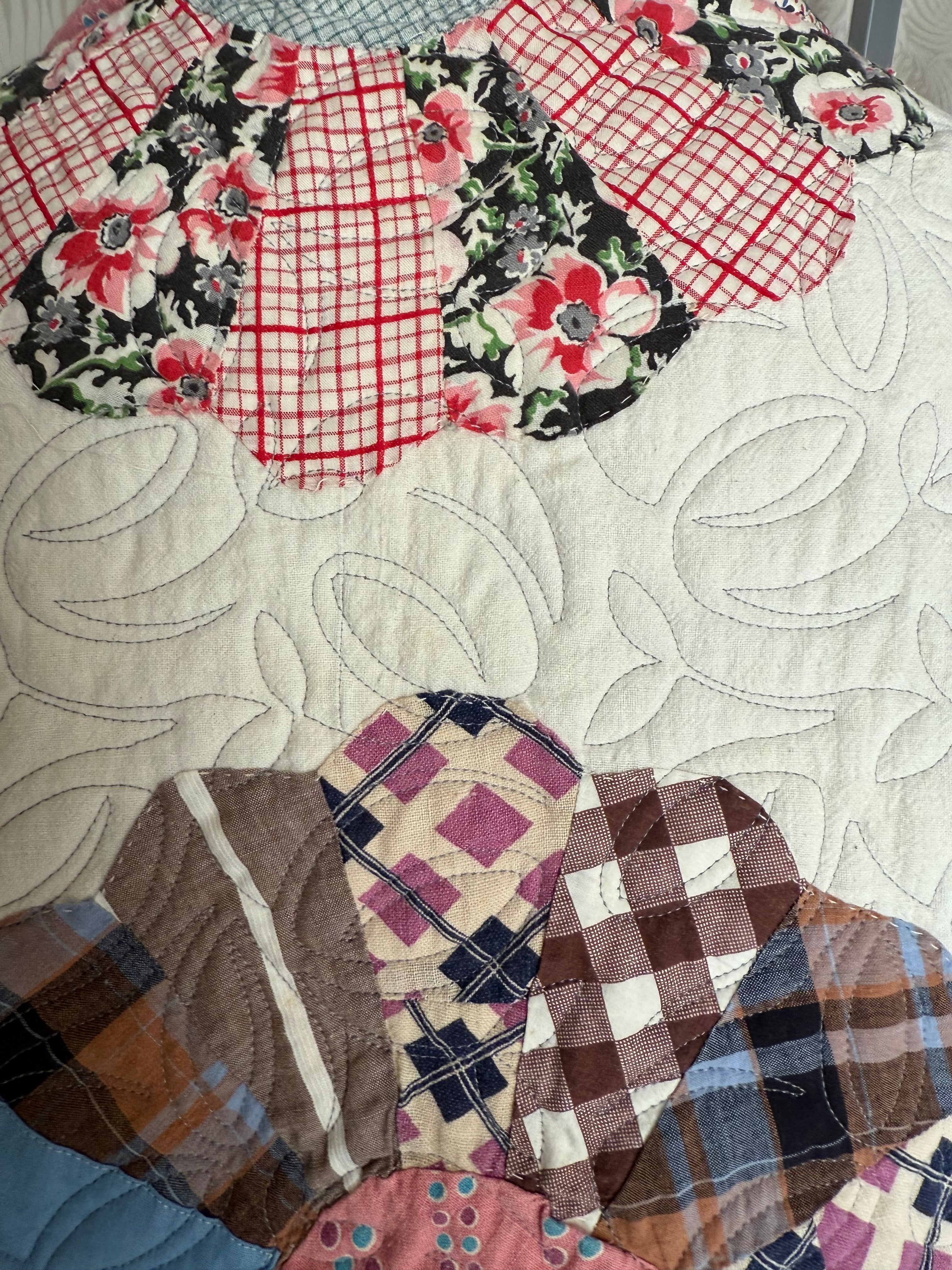 Quilt jacket “lavender fields“
