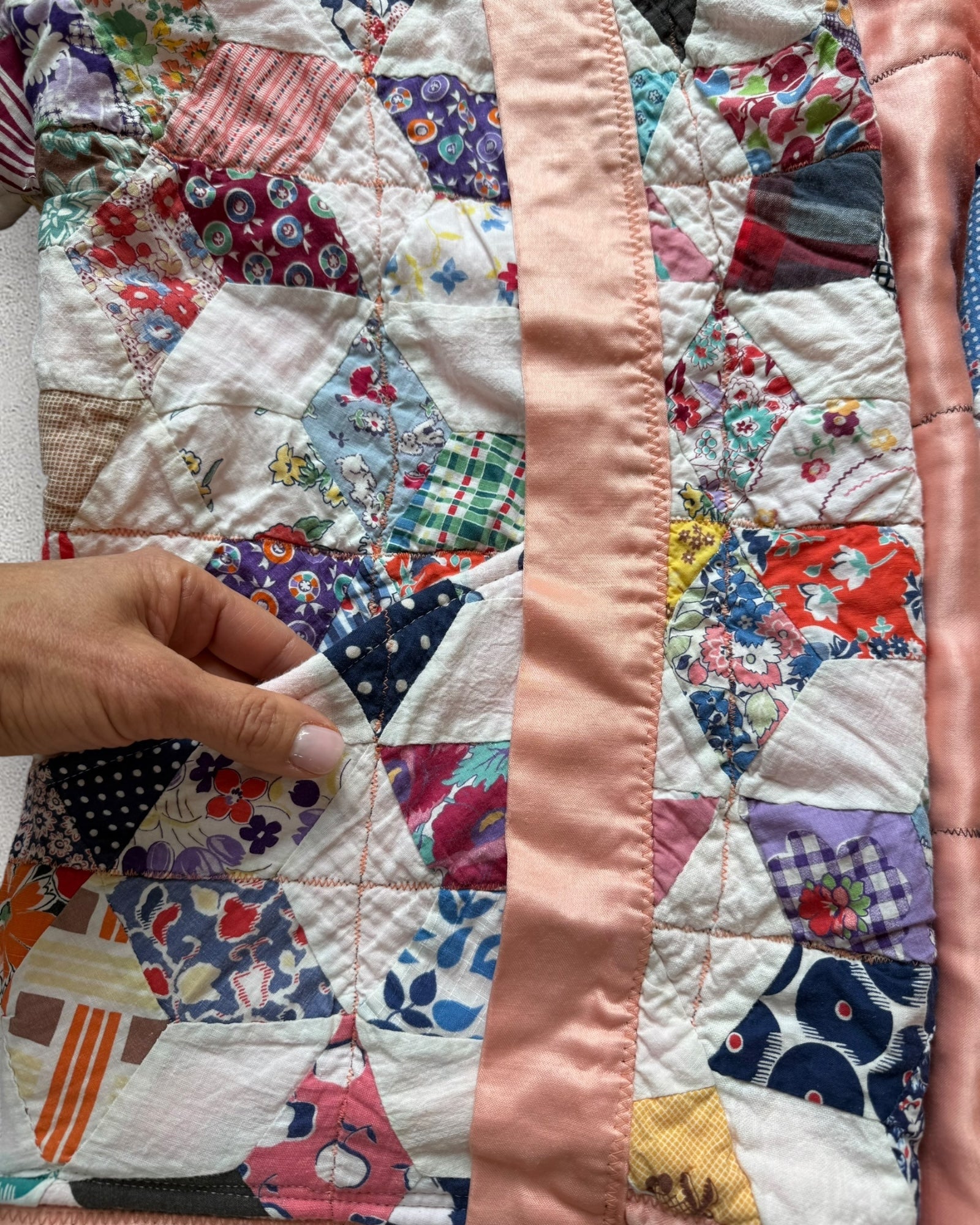 Quilt jacket “ Kaleidoscope”