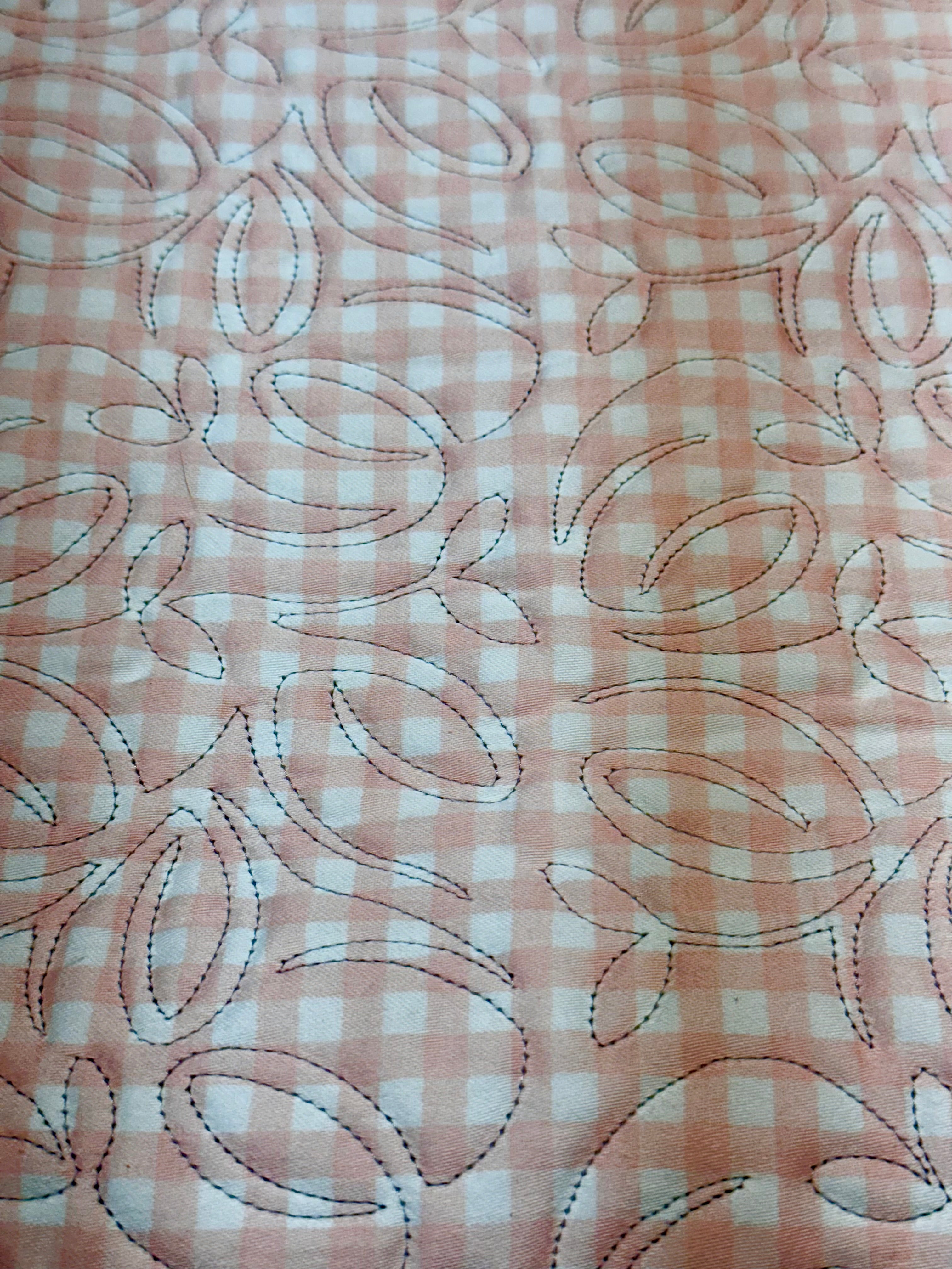 Baby girl Quilt ,pink pinwheels!