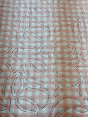 Baby girl Quilt ,pink pinwheels!