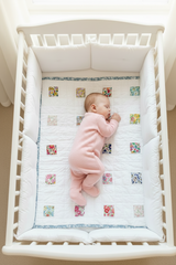Newborn baby quilt "liberty baby”