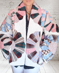 Quilt jacket “lavender fields“
