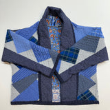 Quilt coat jacket "one step at a time"