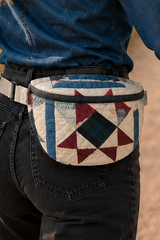 Vintage quilt Crossbody bag-stellar stars two