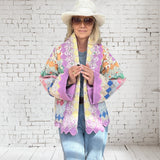 Quilt coat jacket "calico crush"