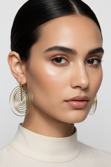18k mesmerize ￼earrings